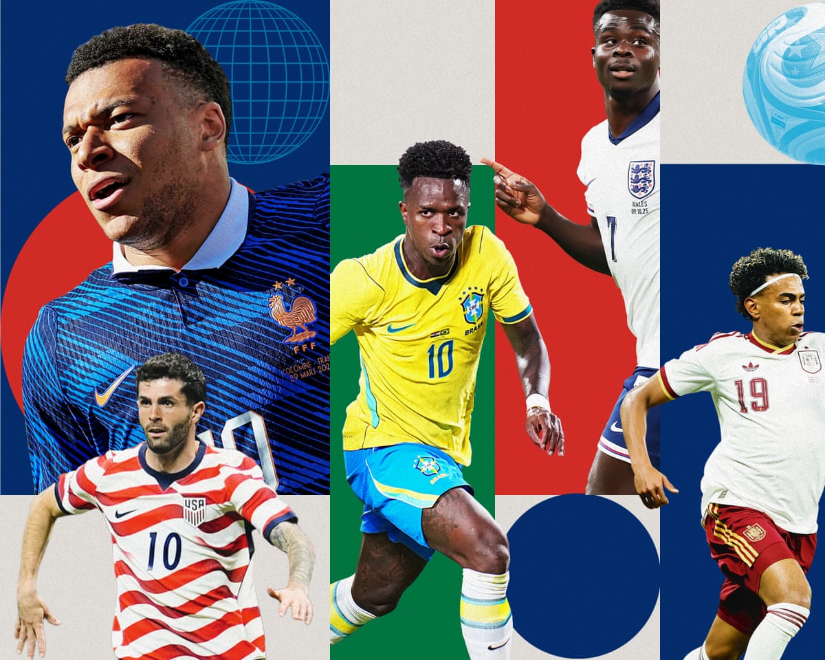 World Cup player interactive graphic