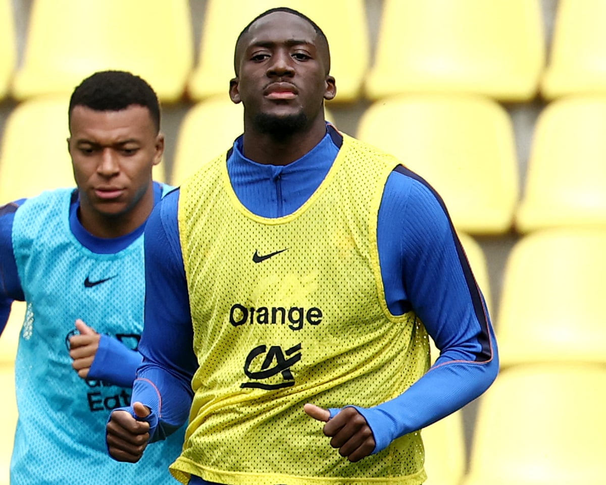 Ibrahima Konaté in France training before the World Cup