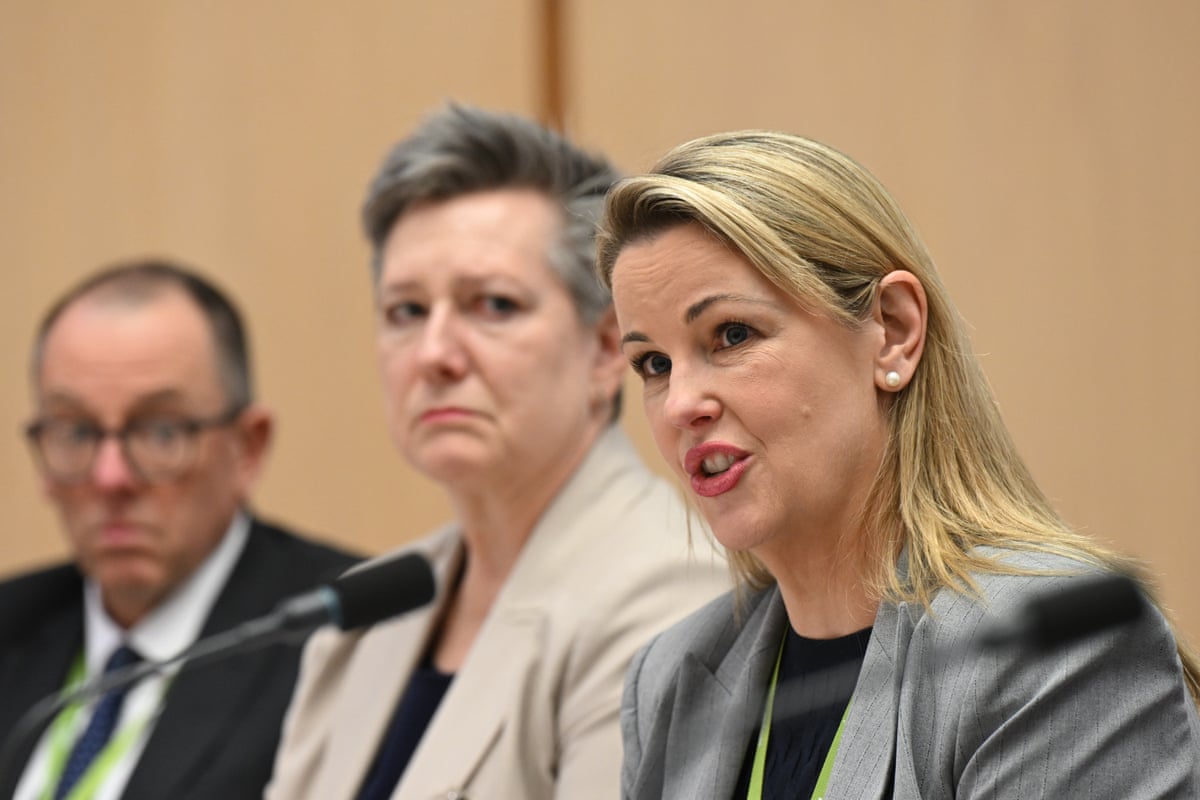 Interim vice-chancellor of the Australian National University (ANU) Rebekah Brown speaks during Senate estimates at Parliament House in Canberra, Friday, 5 June, 2026.