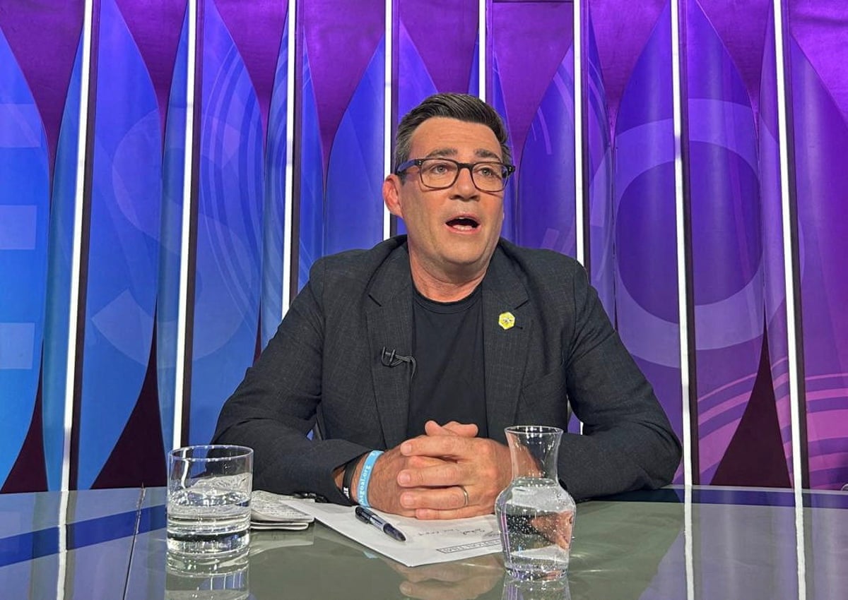 Andy Burnham on BBC’s Question Time.