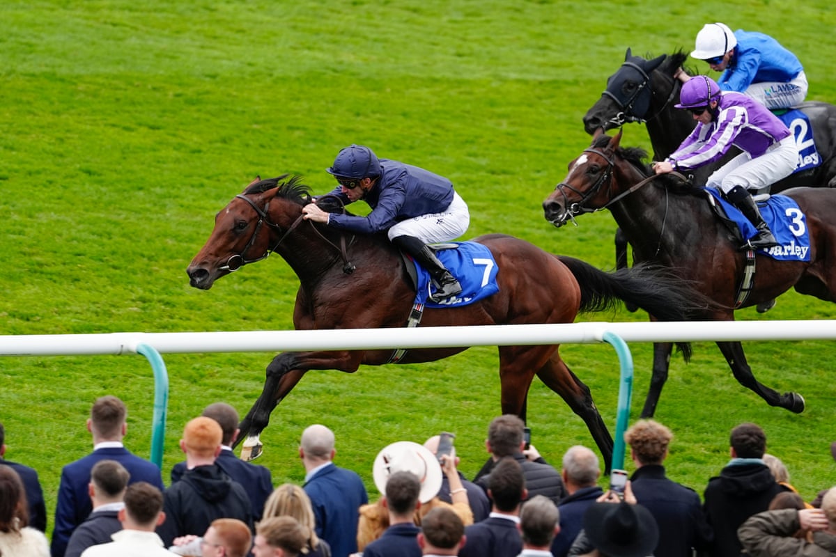 Christophe Soumillon riding Pierre Bonnard win The Night Of Thunder Zetland Stakes at Newmarket last October.