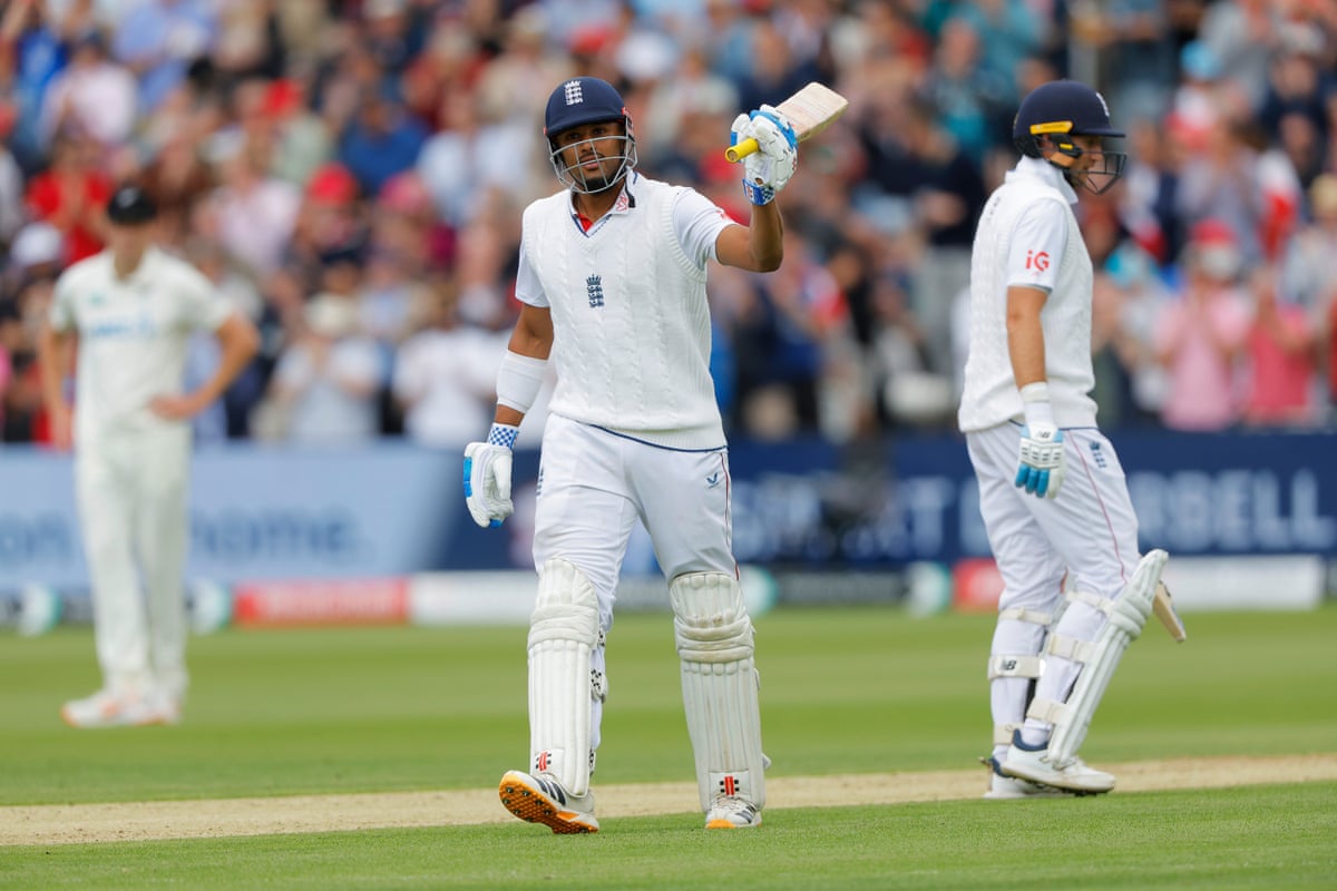Emilio Gay celebrates his half-century for England