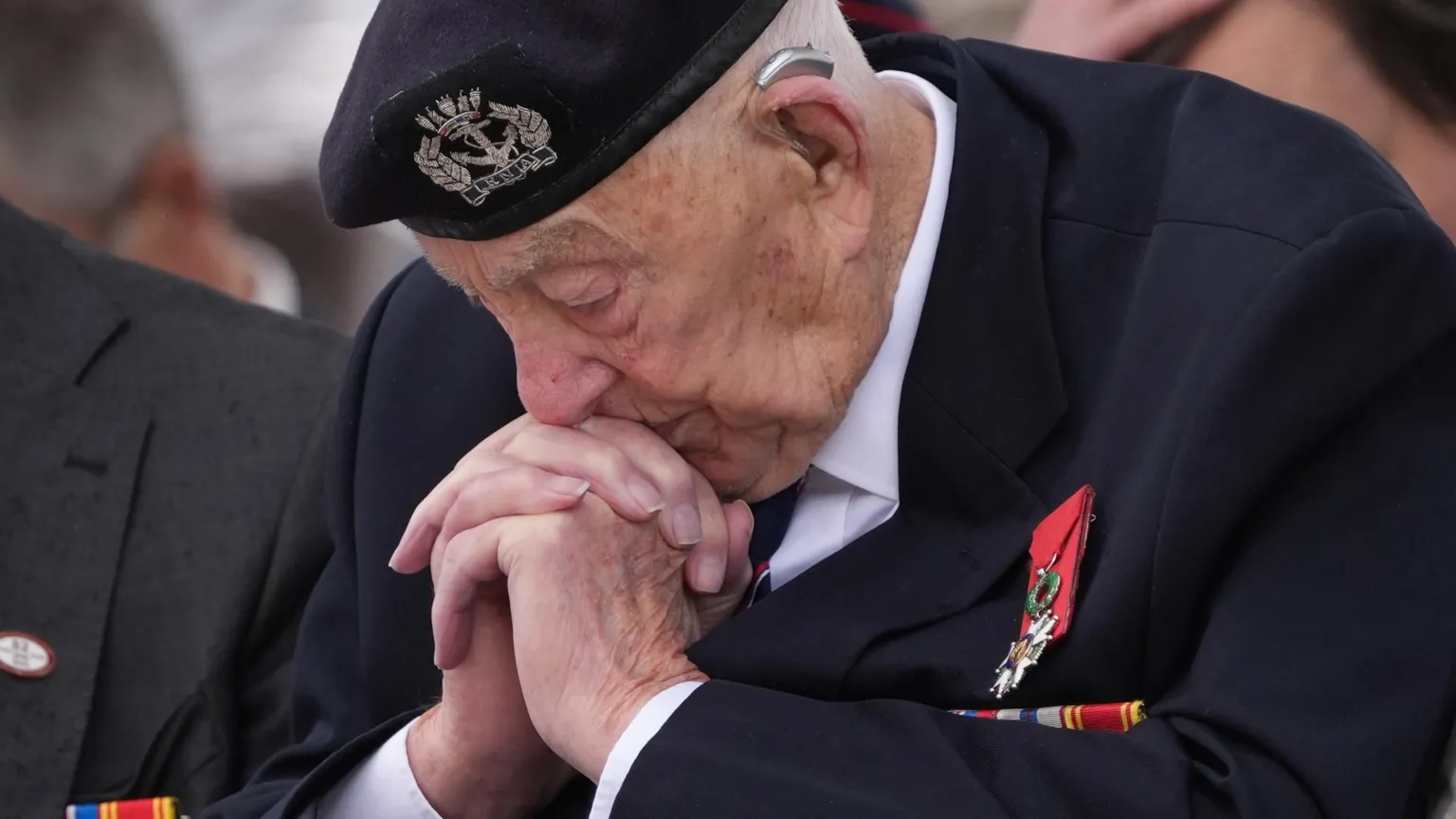  Only six Normandy veterans were confirmed to be attending this year's anniversary 