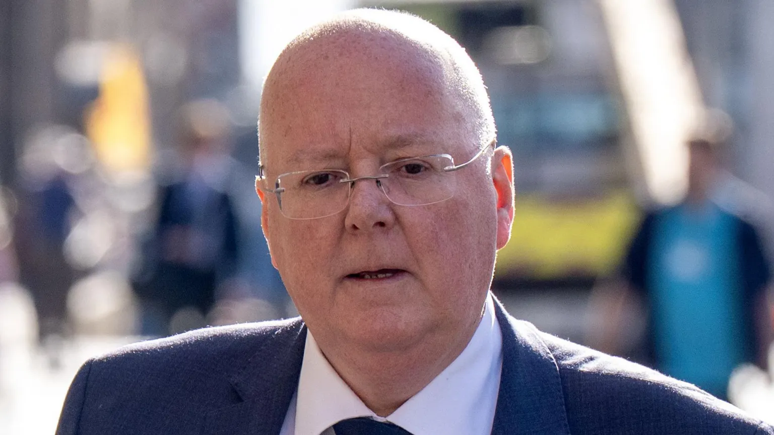  Peter Murrell arriving at court in Edinburgh