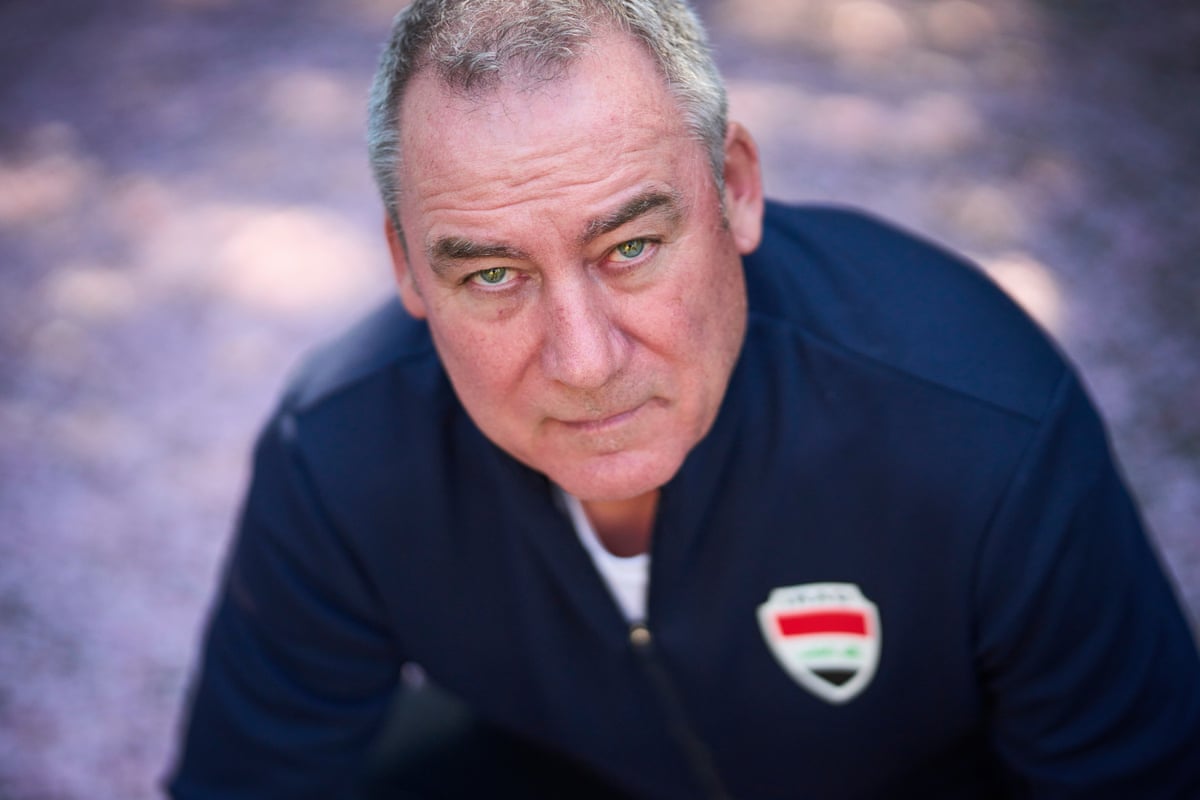 René Meulensteen at home in Cheshire ahead of going to the World Cup.