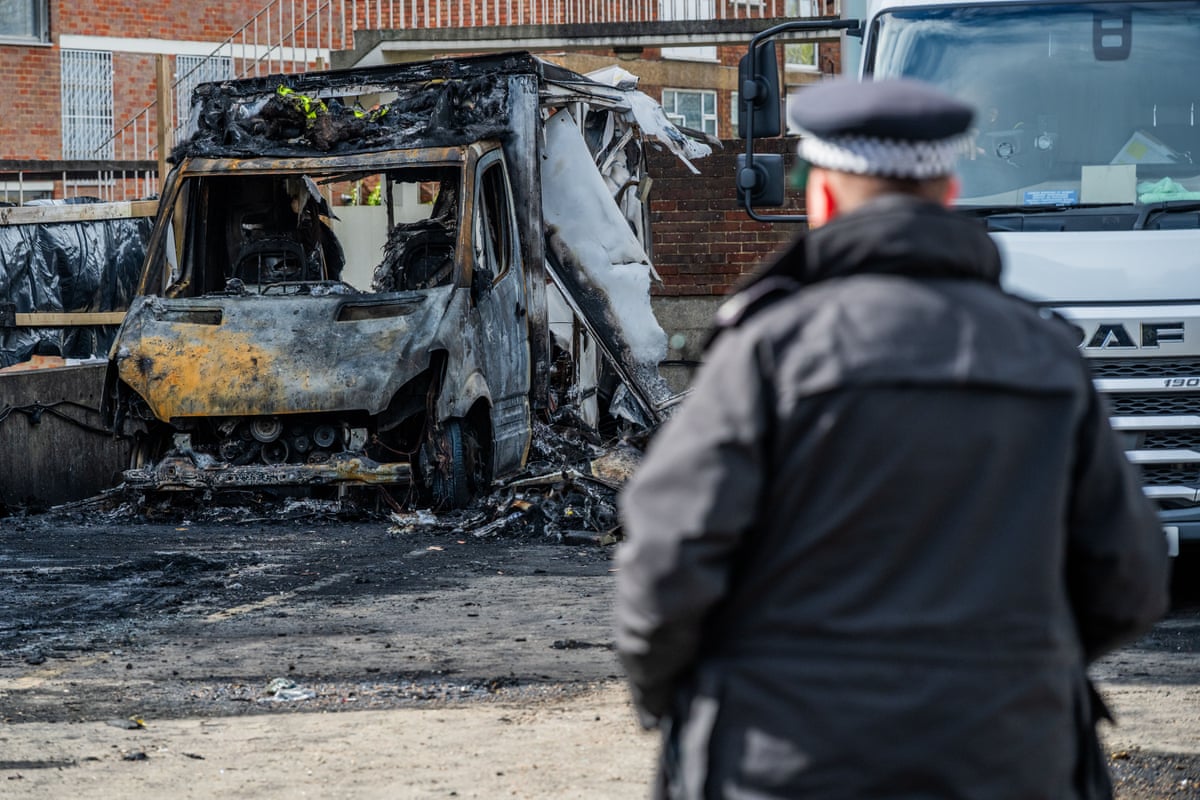 The torching of ambulances belonging to a Jewish charity in north London was one of a string of attacks across Europe.