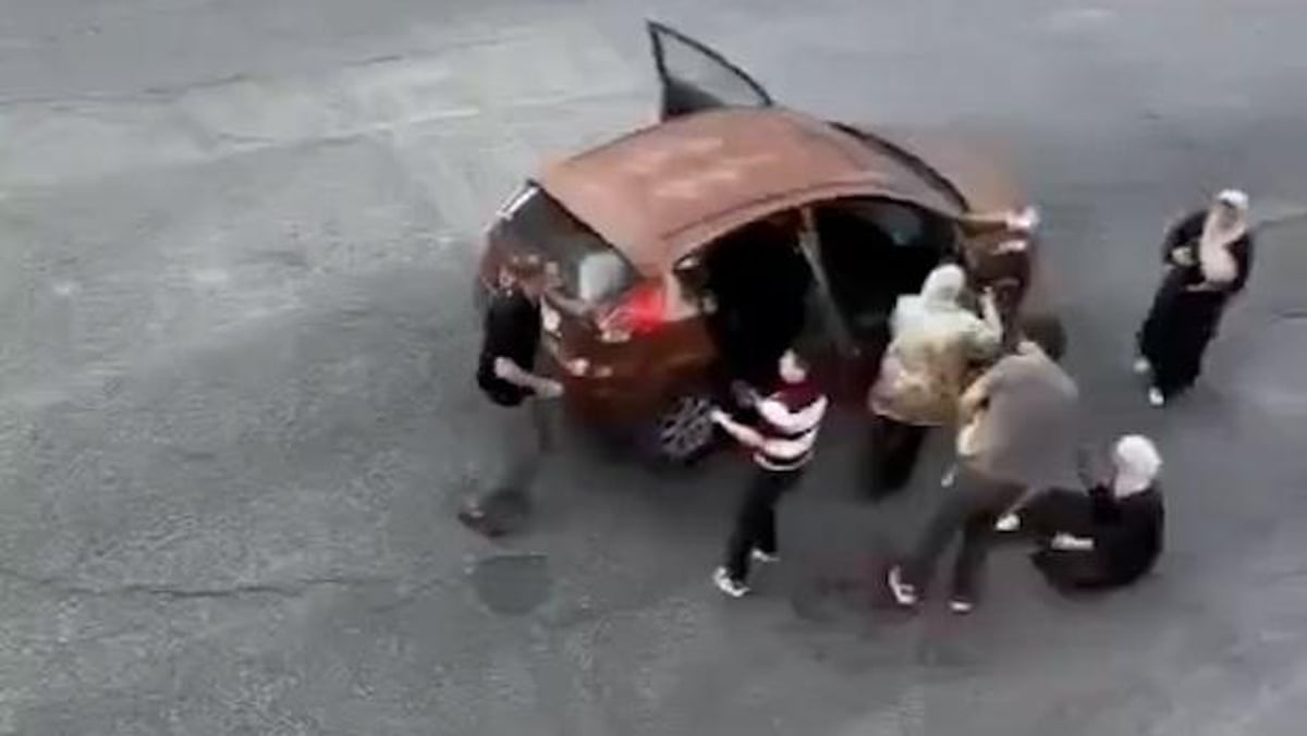 Video appears to show baby shot by Israeli forces in the West Bank - video