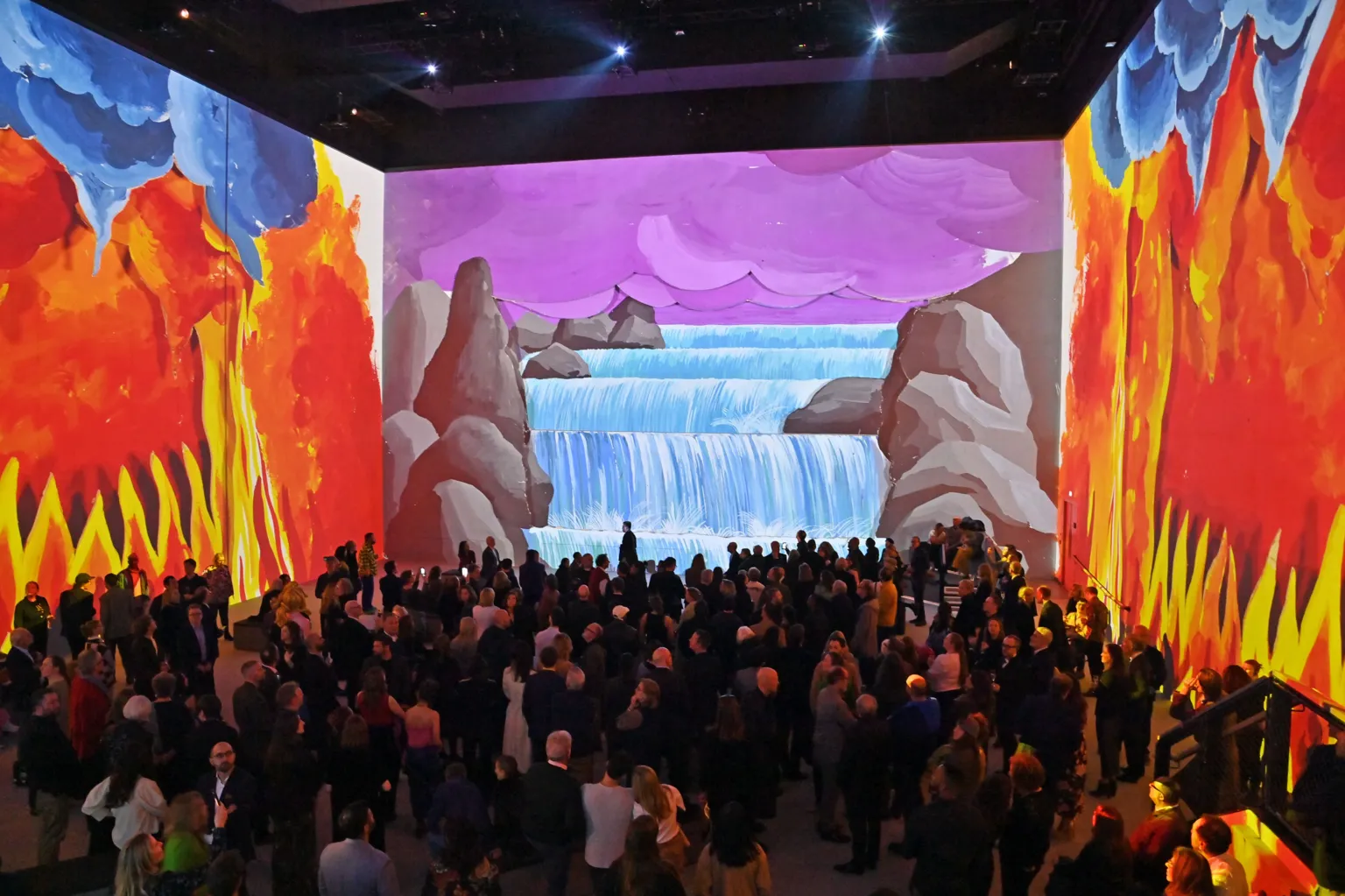 A general view of the atmosphere at the Gala Opening of