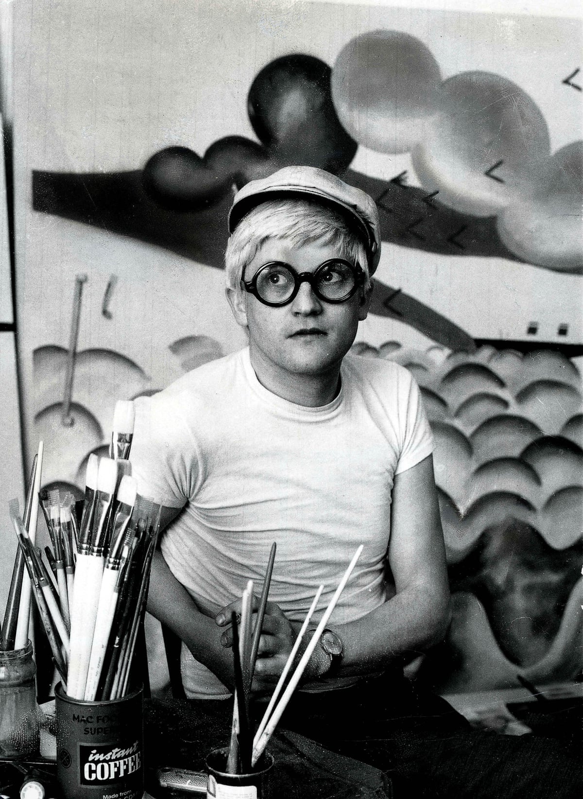 David Hockney in 1966.