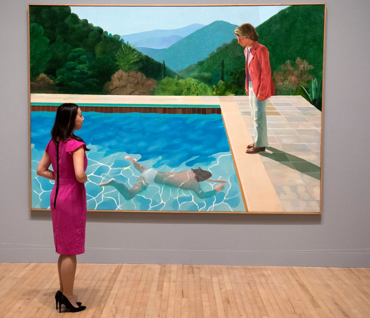 Hockney’s Portrait of an Artist (Pool With Two Figures).