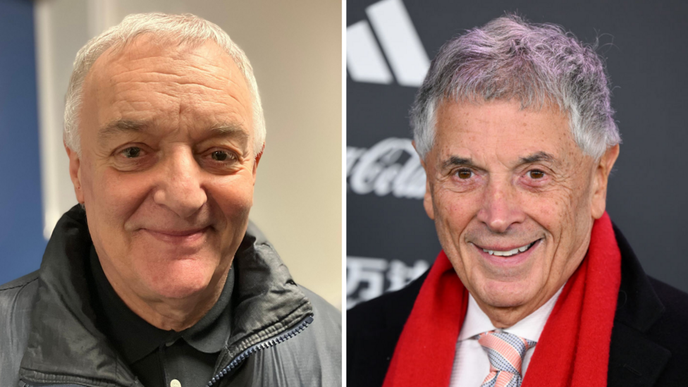 Split image of Lou Macari and David Dein