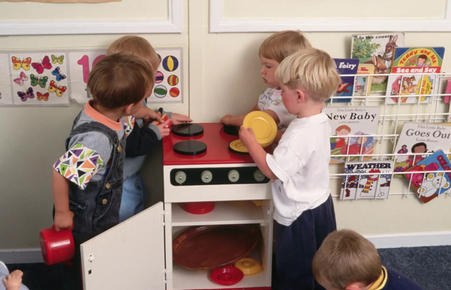 Children in a nursery