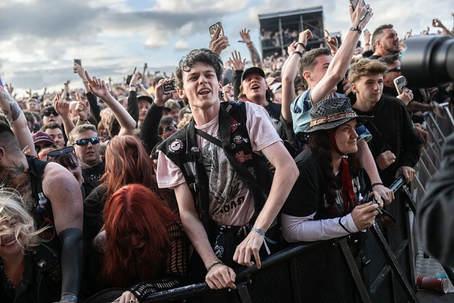  Music fans at Download Festival 2026