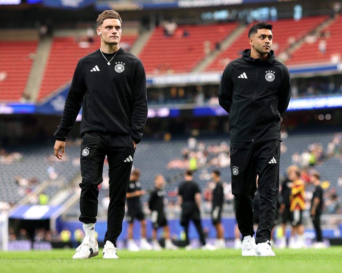 Germany’s Florian Wirtz (left) and Nadiem Amiri are in the house.