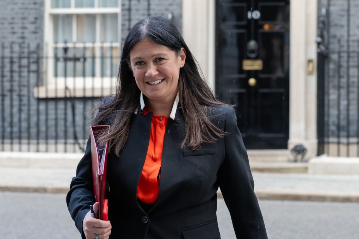 Lisa Nandy, Secretary of State for Culture, Media and Sport, leaves 10 Downing Street after a Cabinet Meeting.