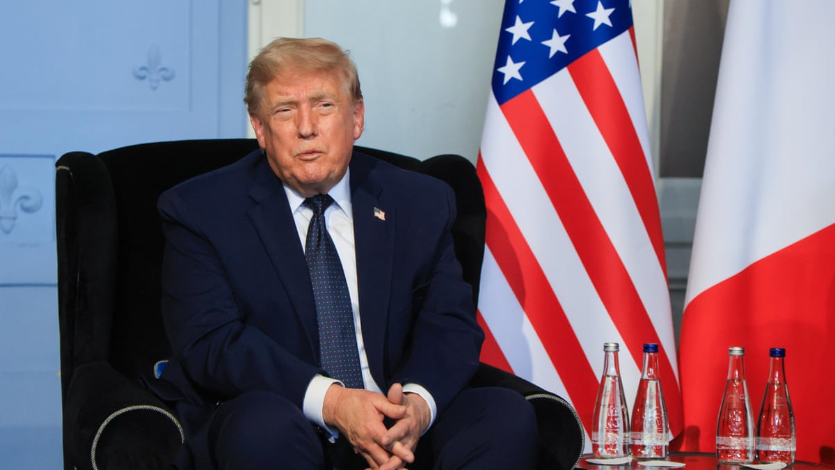 Trump says Iran deal has been signed – video