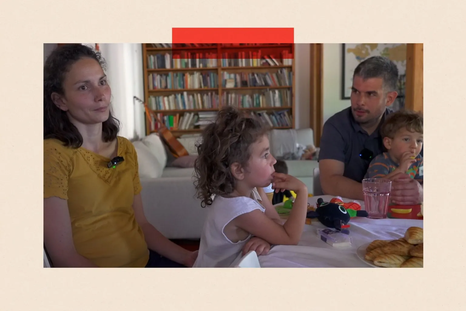 Mate and Agi with their family