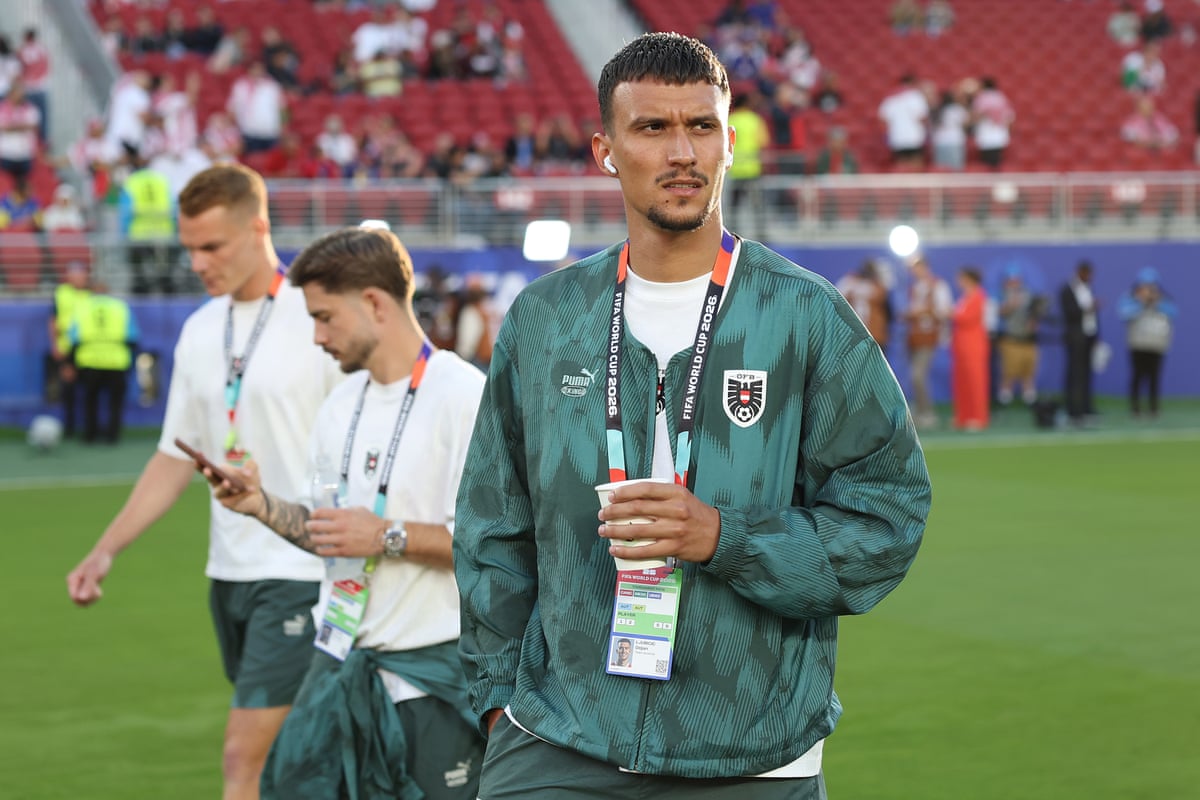 Dejan Ljubicic of Austria inspects the pitch before the FIFA World Cup 2026 Group J match