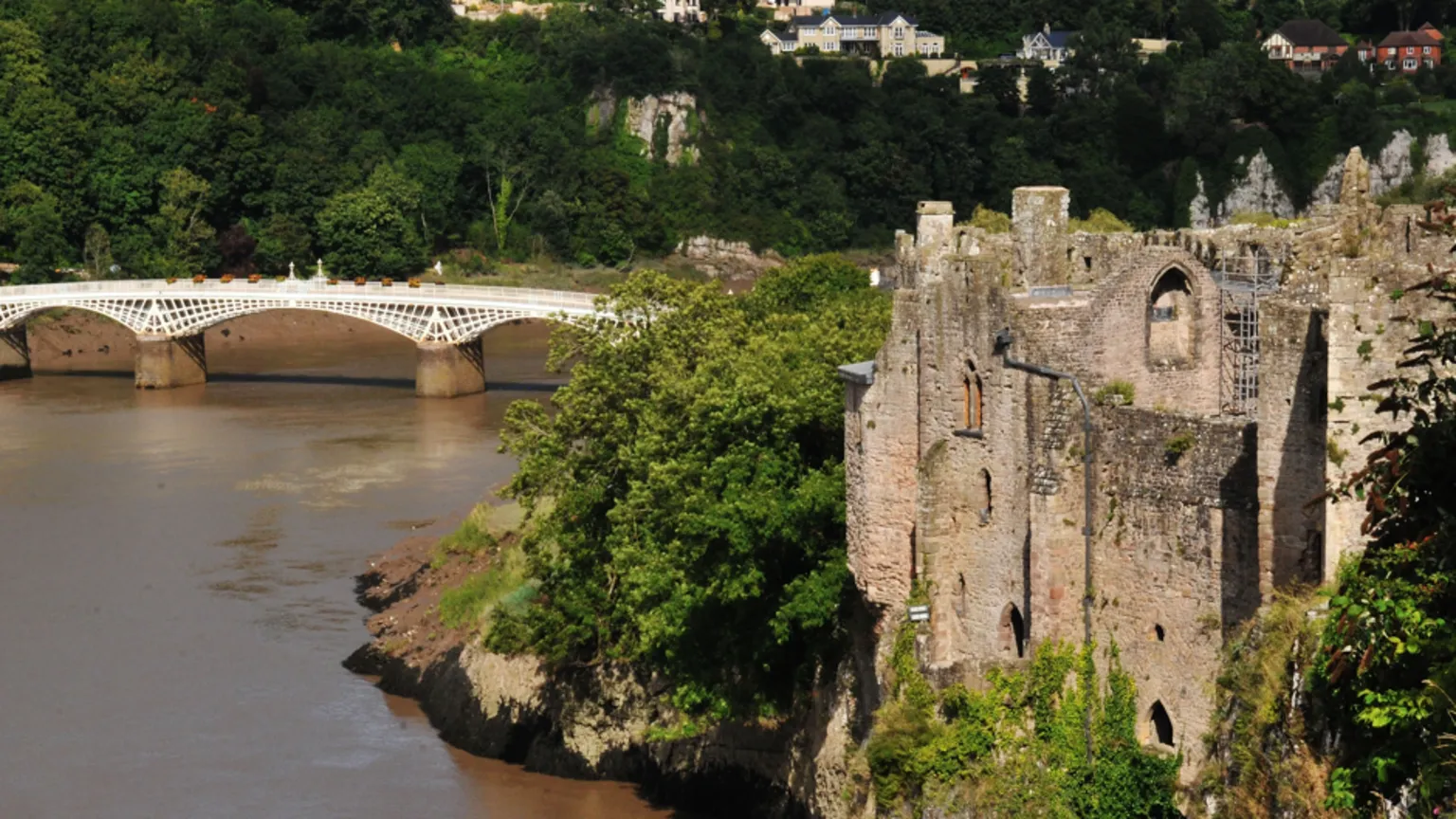  Bridge with castle behind 