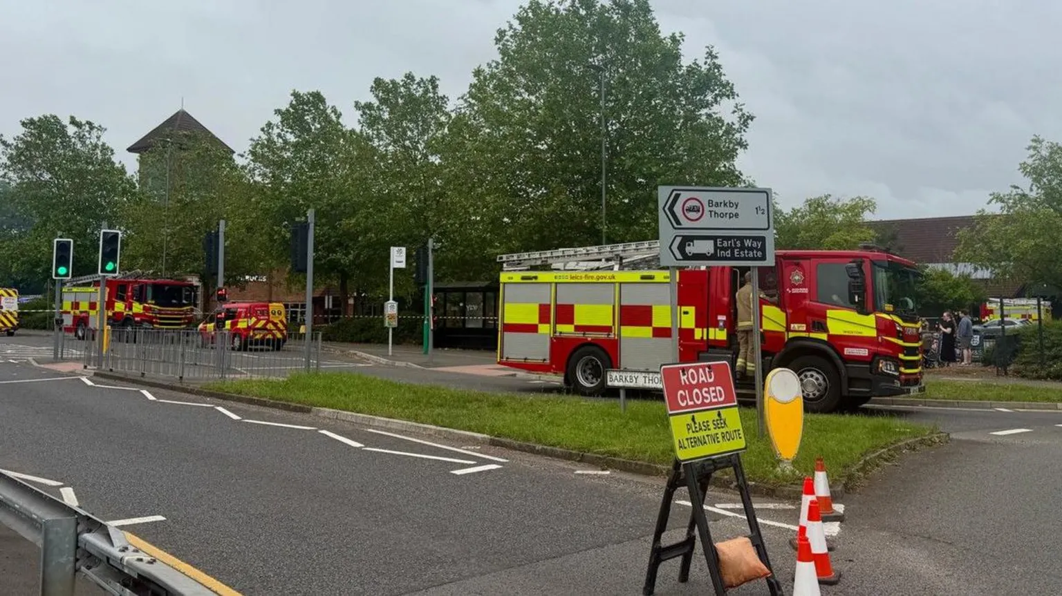 Leicester Media Online Road closure