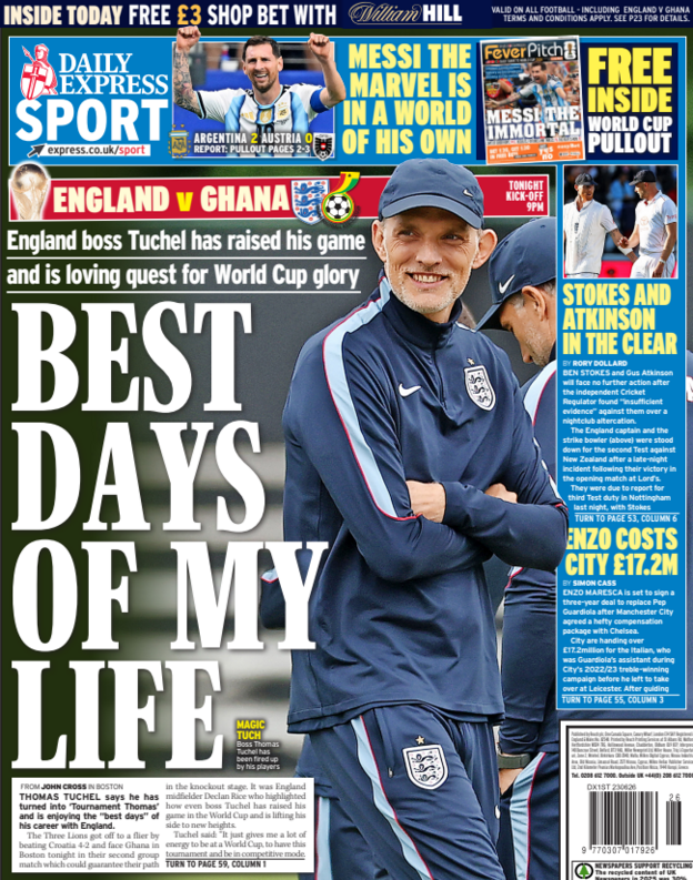 Express back page
