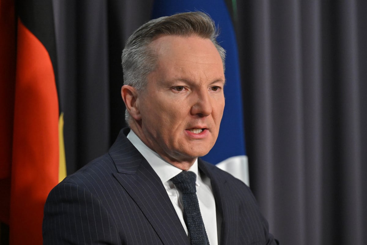 Energy minister Chris Bowen