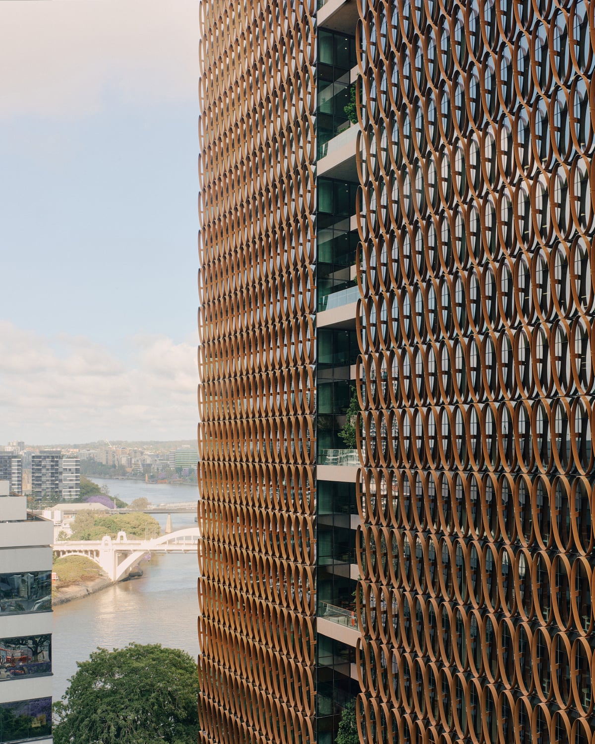 The exterior of BNE Commercial Tower.