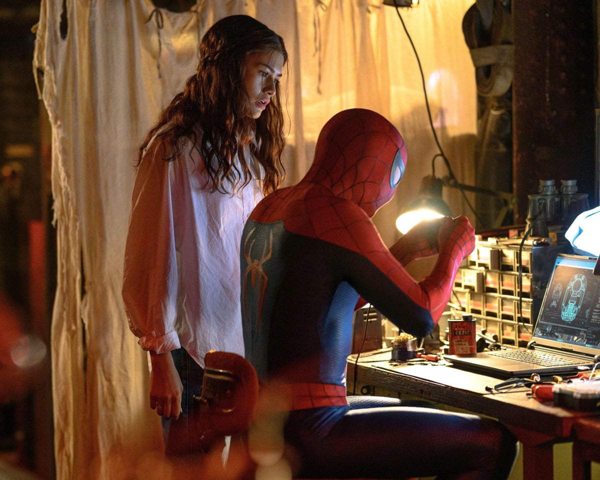 Zendaya and Holland in Spider-Man: Brand New Day,