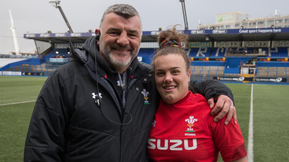 Carys Phillips and Father Rowland Make Barbarians History as First ...