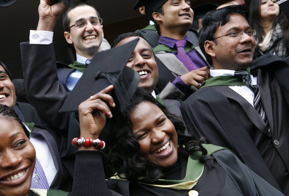 University of Sheffield graduates celebrate their graduation day