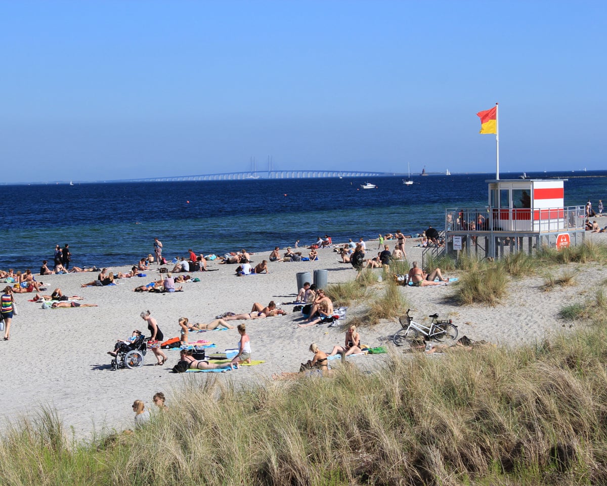 The beach at Amager.