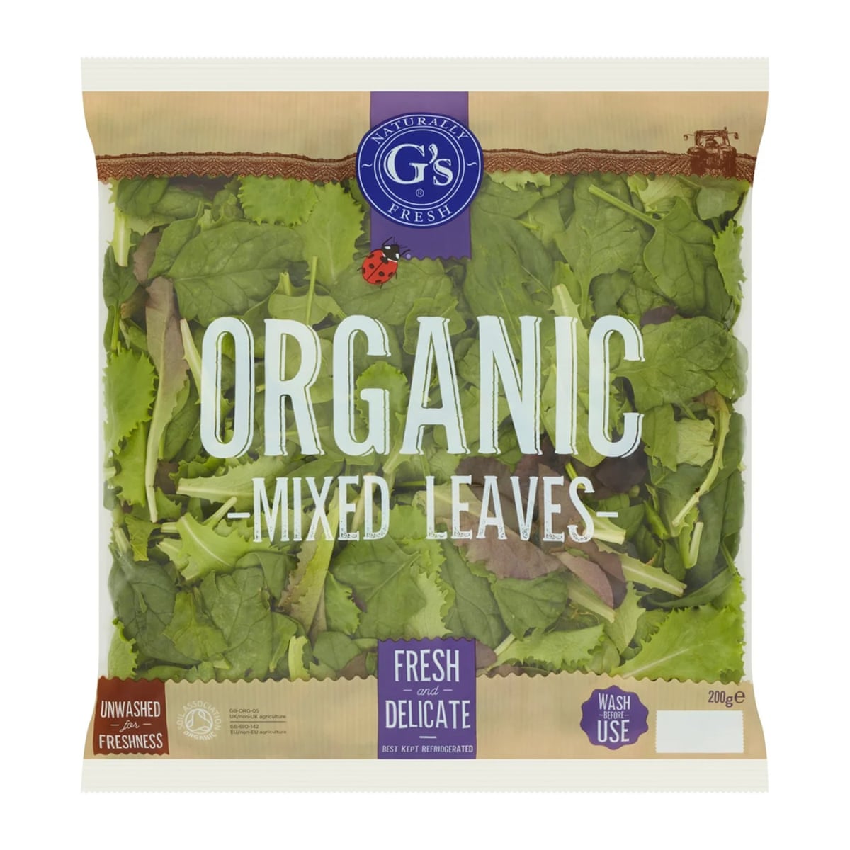 G’s Organic Mixed Leaves