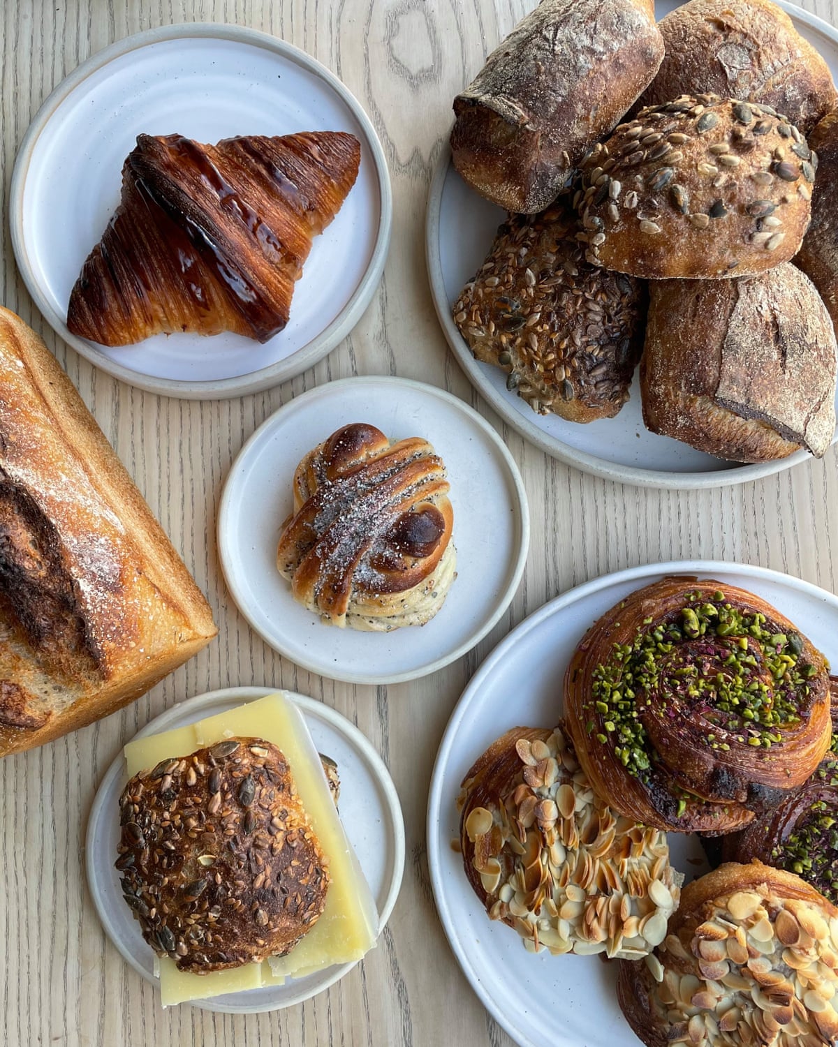 Tempting pastries at Juno the Bakery.