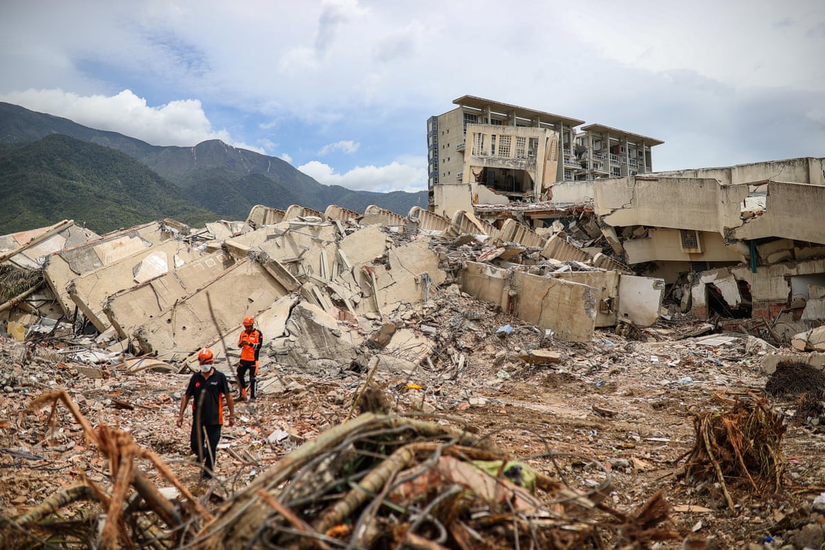 Search and rescue operations continue for survivors trapped under collapsed buildings in the coastal state of La Guaira on 28 June, 2026.