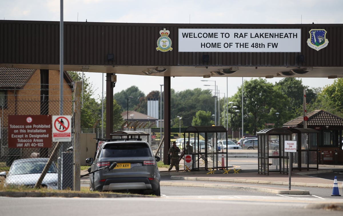 Entrance to RAF Lakenheath