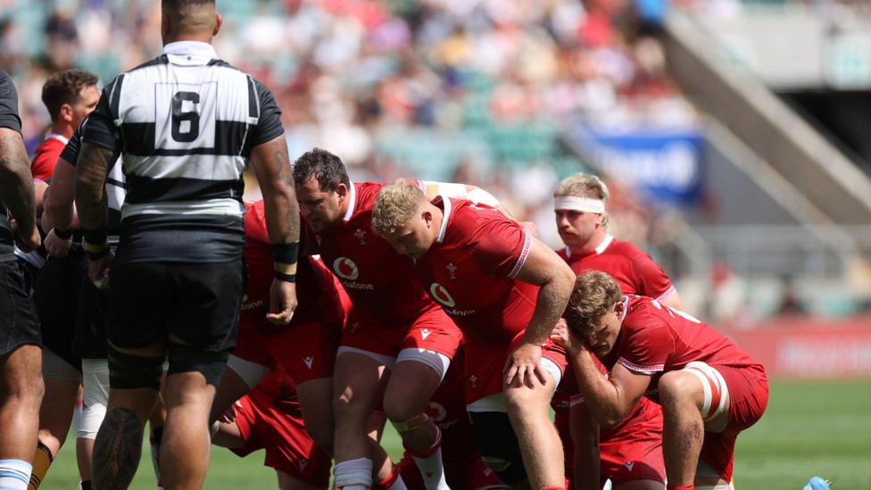 Wales, who have a new scrum coach in former international prop Paul James, pack down against Barbarians