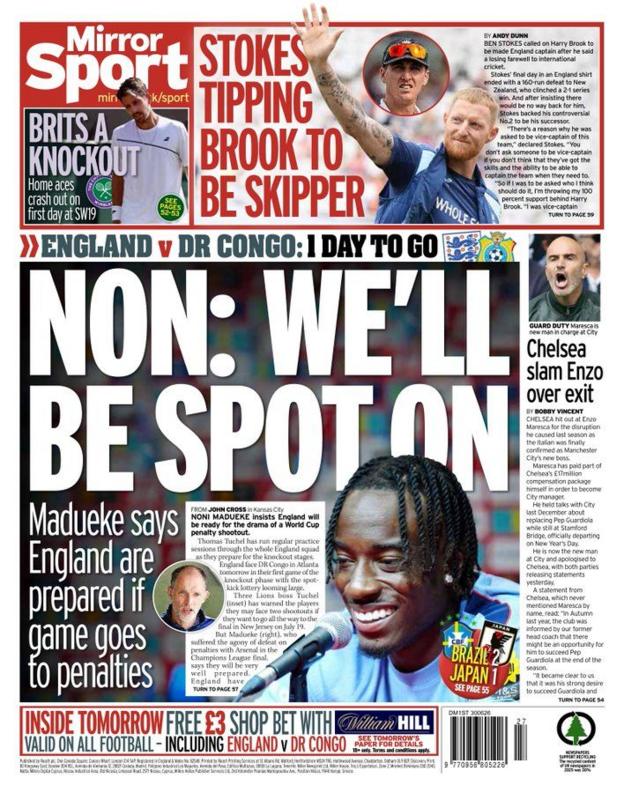 Mirror back page