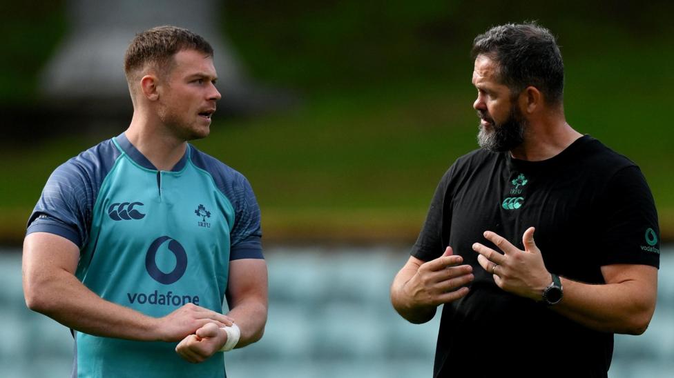 Zac Ward and Andy Farrell