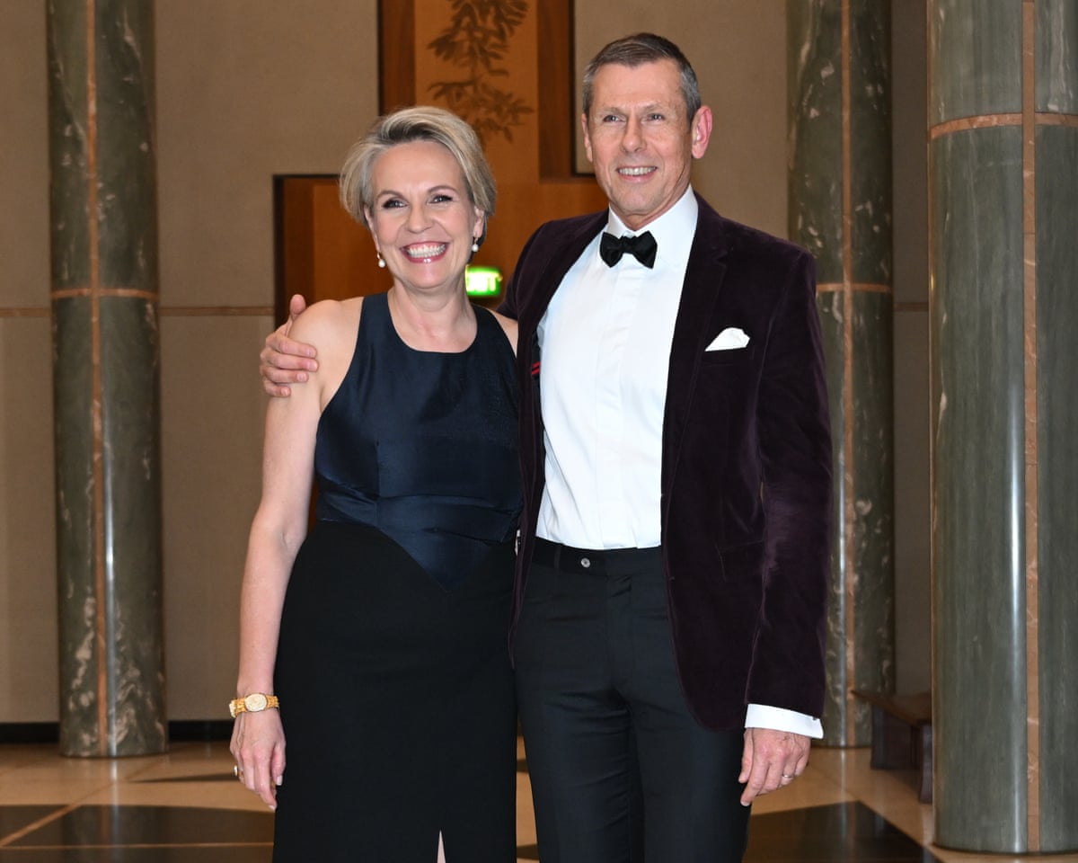 Tanya Plibersek and husband Michael Coutts-Trotter.