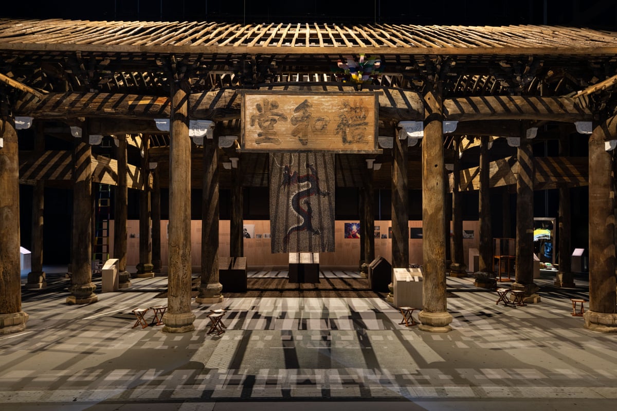 Part of Ai Weiwei’s Wang Family Ancestral Hall at Button Up.
