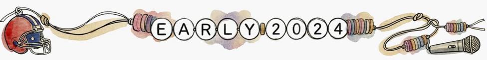 Watercolour-style illustration of a colourful wrapped beads threaded on a cord spelling 