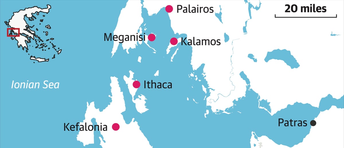 Greece map