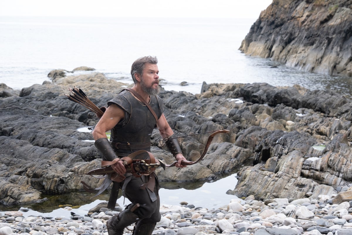 Matt Damon as Odysseus in the Christopher Nolan film.