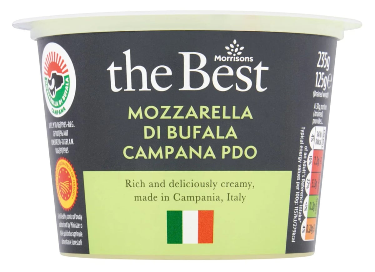 Morrisons the Best Mozzarella Di Bufala Campana PDO