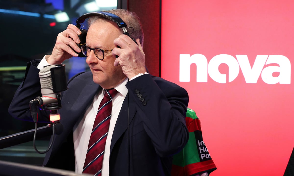 Anthony Albanese on Nova last year.