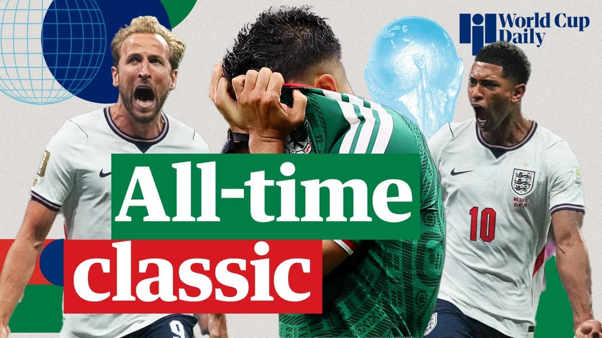 England’s unbelievable night at the Azteca | World Cup Daily – video