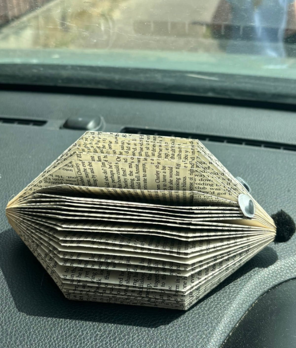 A paper hedgehog