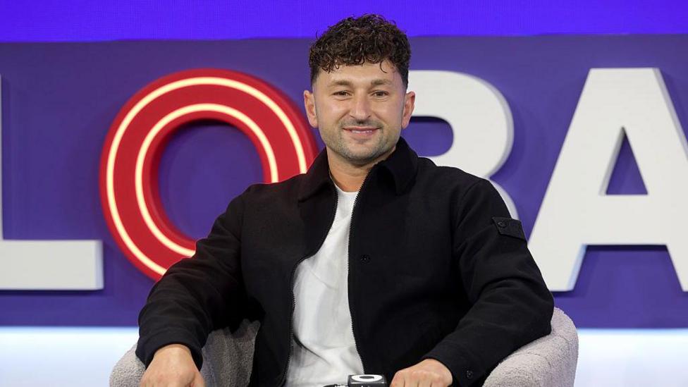NEW YORK, NEW YORK - MAY 14: Zachery Dereniowski speaks onstage during The Algorithm for Action: How Creators Turn Influence into Impact at Global Citizen Now: New York at Spring Studios on May 14, 2026 in New York City. (Photo by Michael Loccisano/)