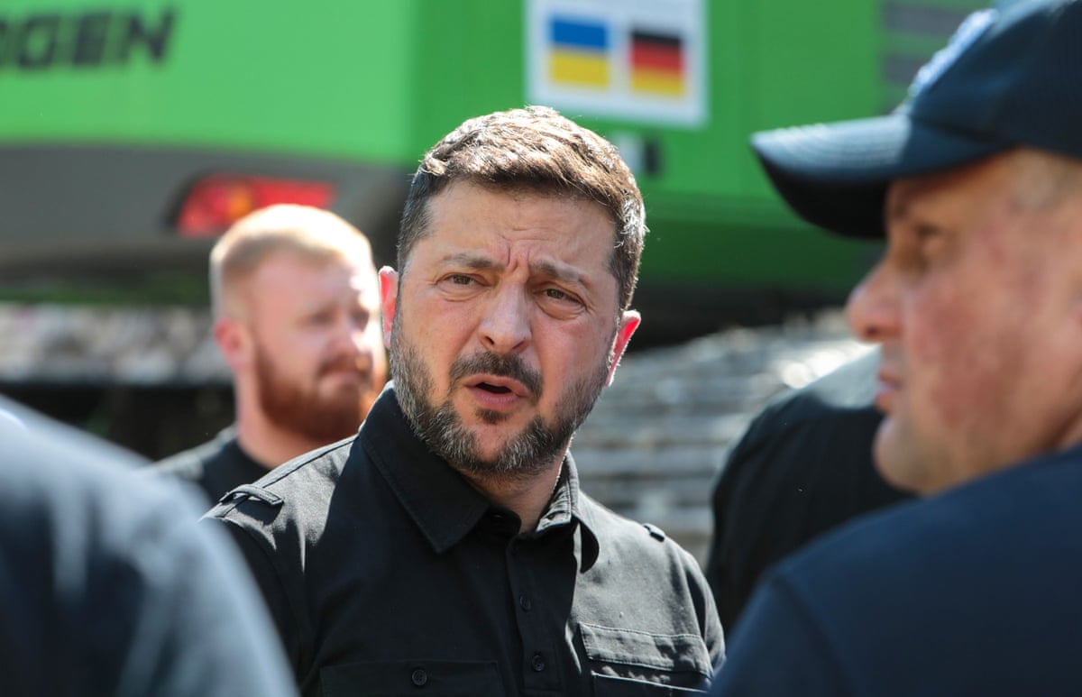 President Volodymyr Zelenskyy of Ukraine