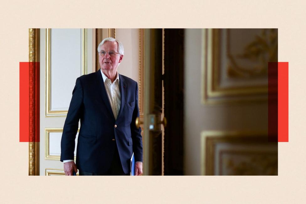 Michel Barnier, the EU's negotiator on the Brexit deal and former French Prime Minister, leaves after an interview